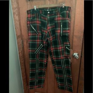 Vintage Tiger of London plaid wool pants